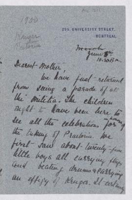 Letter, 5 June 1900