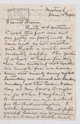 Letter, 12 June 1902