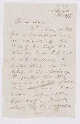 Letter, 29 April 1870