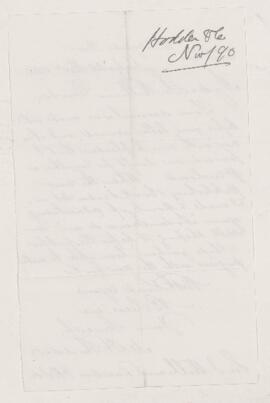 Letter, 20 November 1890