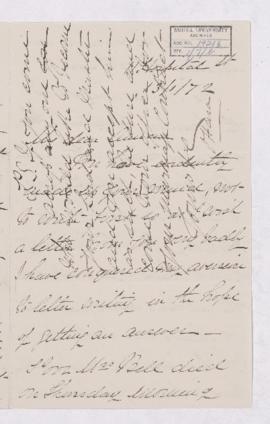 Letter, 13 January 1872
