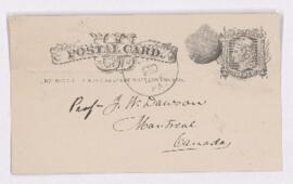 Letter, 20 March 1882