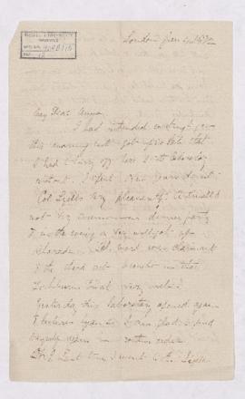 Letter, 4 January 1872