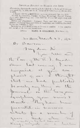 Letter, 23 March 1872