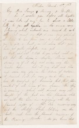 Letter, 5 March 1857