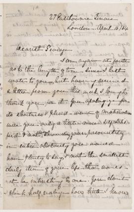 Letter, 16 April 1884