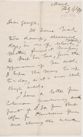 Letter, 6 February 1899