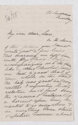 Letter, July 1878