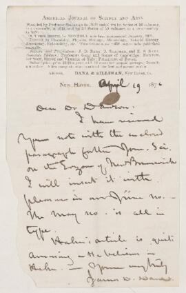 Letter, 19 April 1876