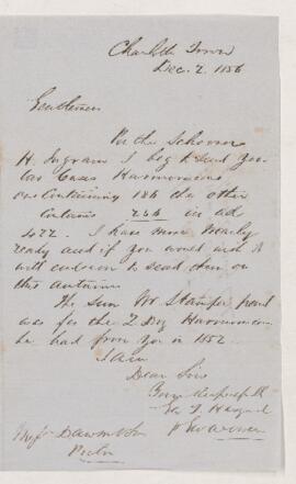 Letter, 2 December 1856