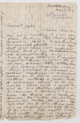 Letter, 2 November 1883