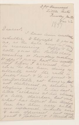 Letter, 22 June 1897