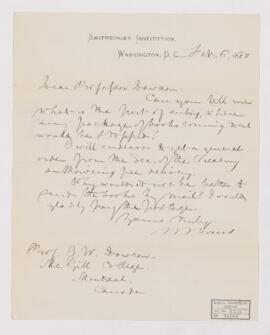 Letter, 6 February 1880