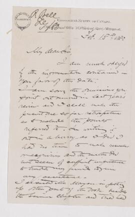 Letter, 18 February 1880