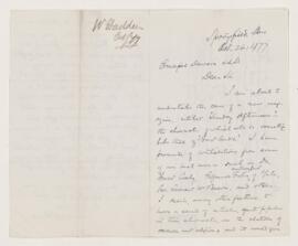 Letter, 26 October 1877