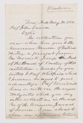 Letter, 30 May 1881