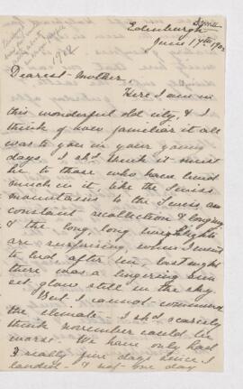 Letter, 17 June 1902