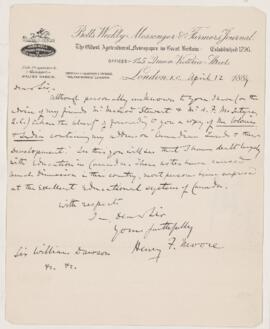 Letter, 12 April 1889