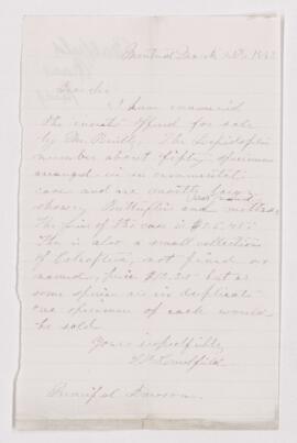 Letter, 26 March 1883