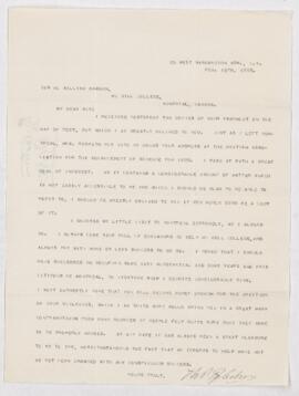 Letter, 15 February 1888