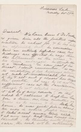 Letter, 29 October 1894