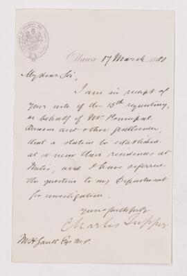 Letter, 17 March 1880