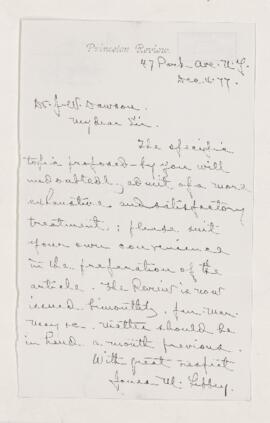 Letter, 4 December 1877