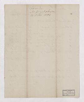 Account, 25 May 1850
