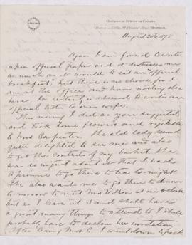 Letter, 30 August 1878
