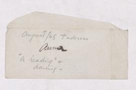 Letter, 22 July 1868