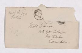 Letter, 13 March 1870