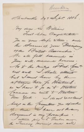 Letter, 29 September 1886