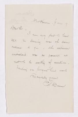 Letter, 19 June 1882