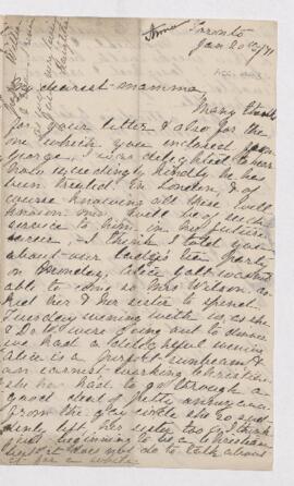 Letter, 20 January 1871
