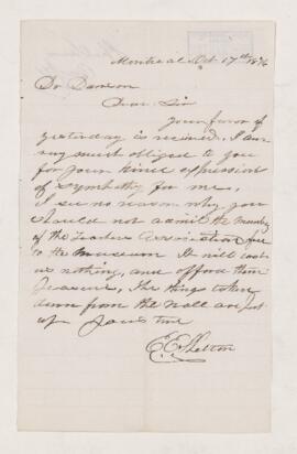 Letter, 17 October 1876