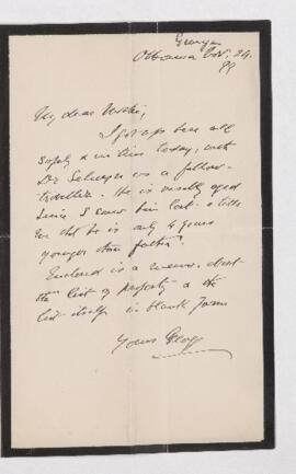 Letter, 24 November 1899