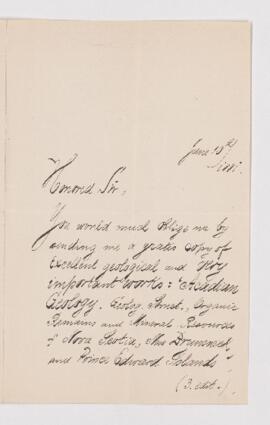Letter, 10 June 1881