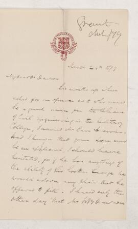 Letter, 24 March 1879