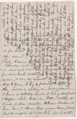Letter from Margaret to George, 1869?