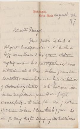 Letter, 16 August 1897