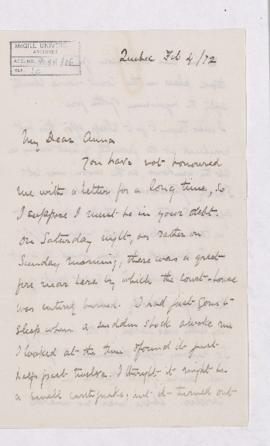 Letter, 4 February 1872