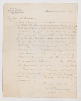 Letter, 12 November 1883