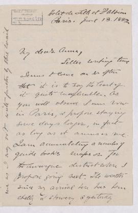 Letter, 13 June 1882