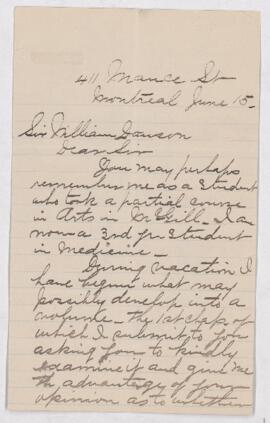 Letter, 15 June 1888