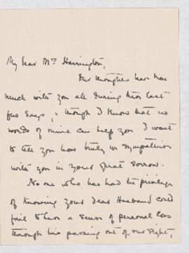 Letter, 1907