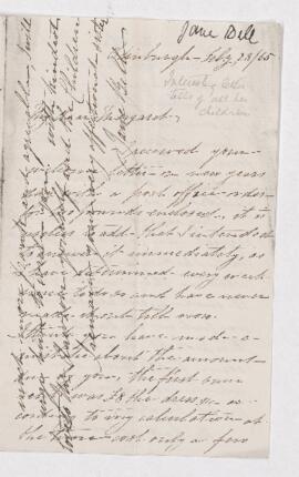 Letter, 23 February 1865