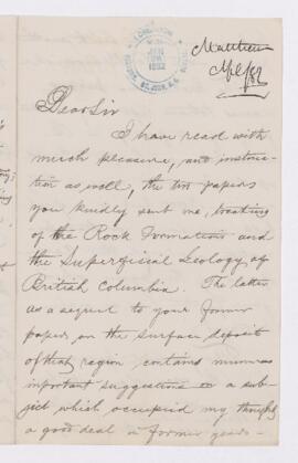 Letter, 28 January 1882