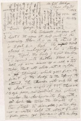 Letter, 20 August 1868