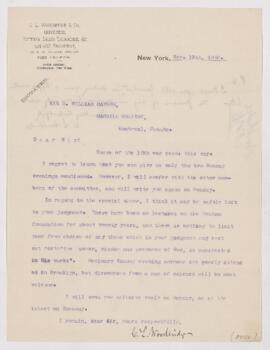 Letter, 13 November 1886