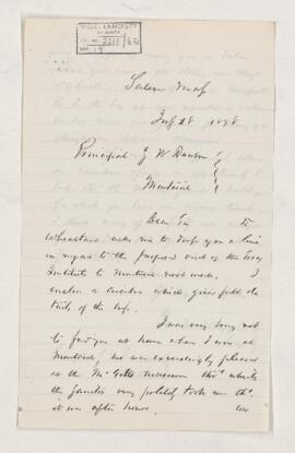 Letter, 18 July 1878